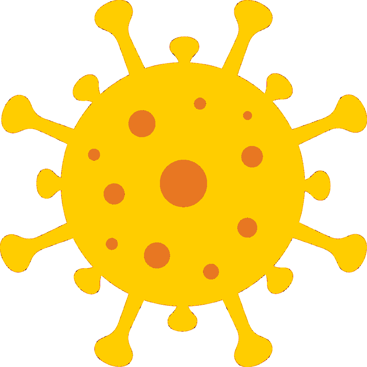 Yellow Coronavirus